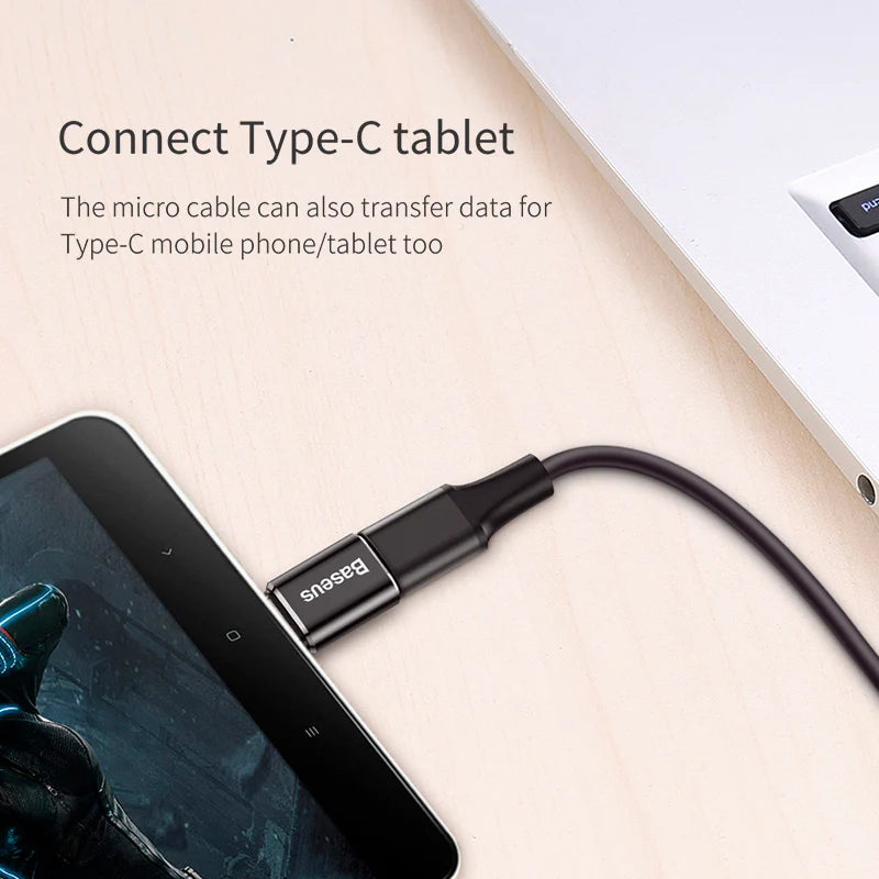 Baseus Adaptateur De Type-C Vers Micro interface – CAMOTG-01