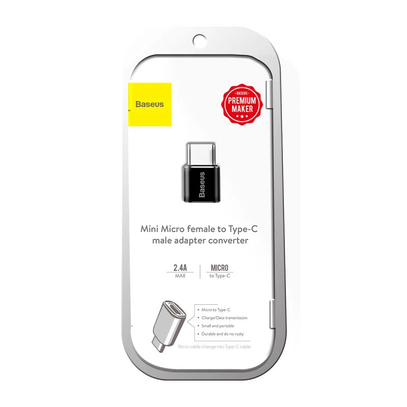 Baseus Adaptateur De Type-C Vers Micro interface – CAMOTG-01