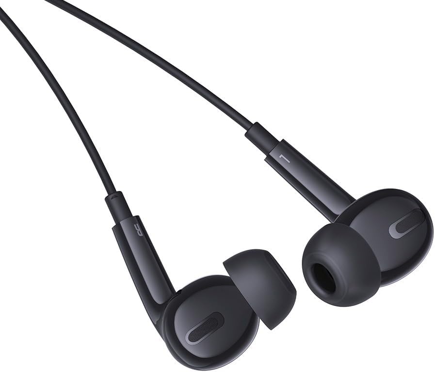 Écouteurs filaires Baseus Encok CZ18 - Noir Cluster