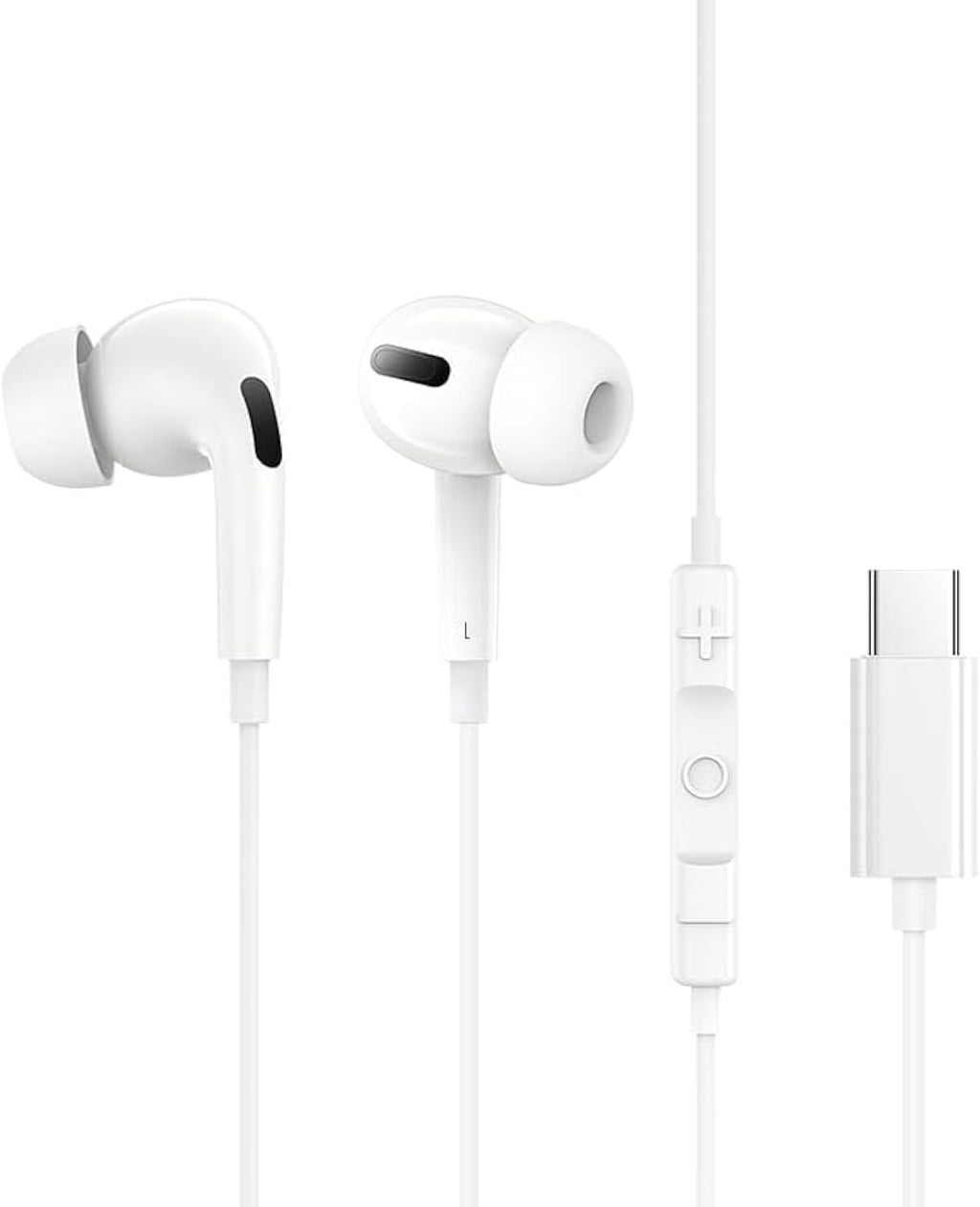 Écouteurs filaires Baseus Encok CZ18 - Blanc lunaire