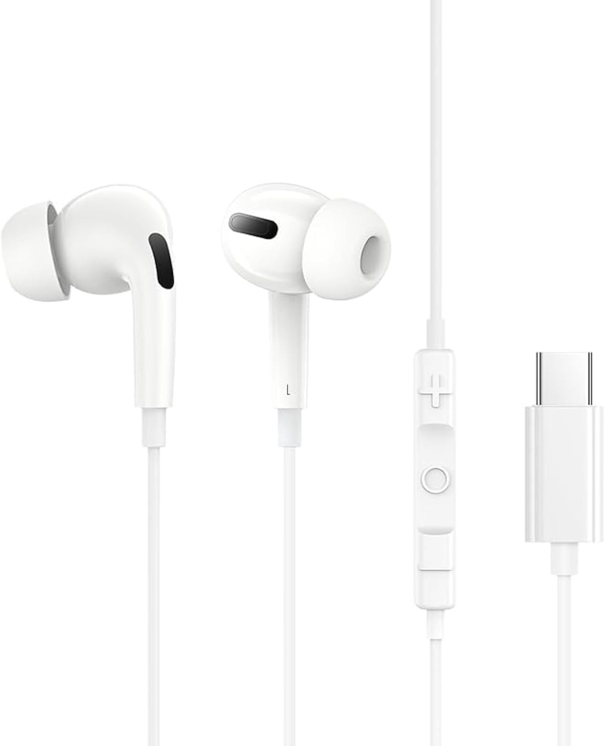 Écouteurs filaires Baseus Encok CZ18 - Blanc lunaire