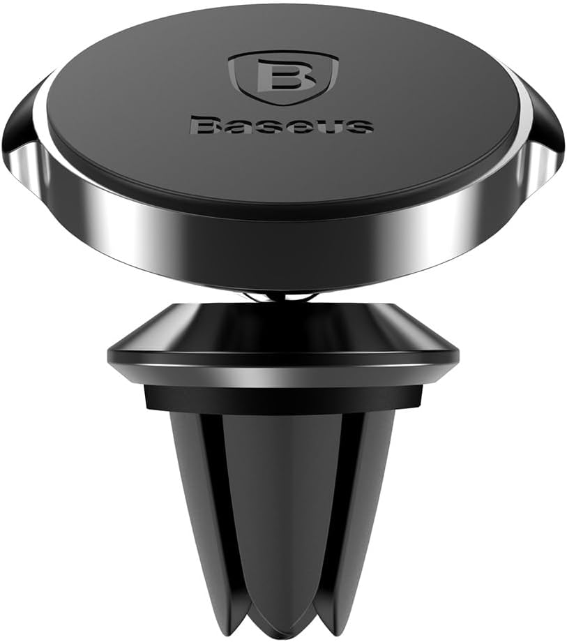 Baseus Small Ears SUER-A01 Support magnétique pour téléphone Portable (pour Ventilation de Voiture) Noir