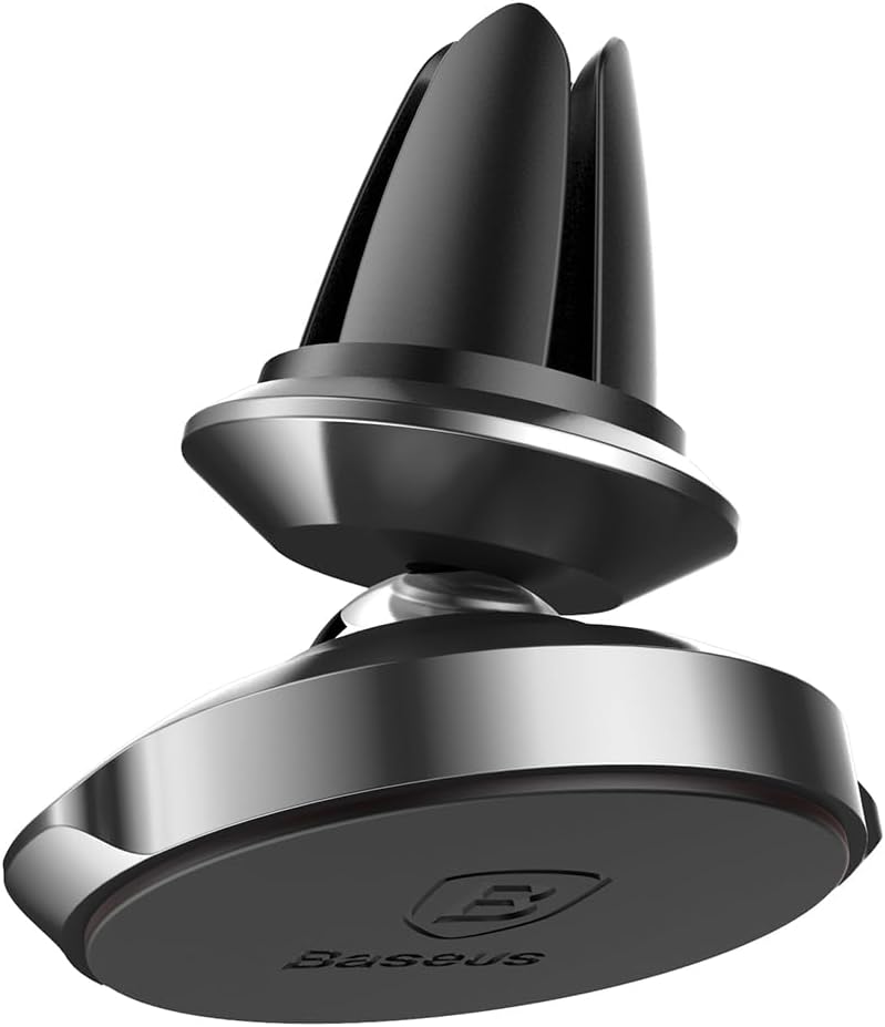 Baseus Small Ears SUER-A01 Support magnétique pour téléphone Portable (pour Ventilation de Voiture) Noir