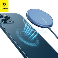 chargeur-sans-fil-baseus-magnetique-15w-bleu-abidjan
