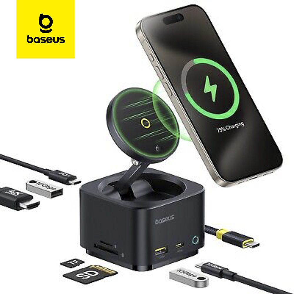 station-accueil-baseus-magpro-7en1-chargeur-magnetique-abidjan
