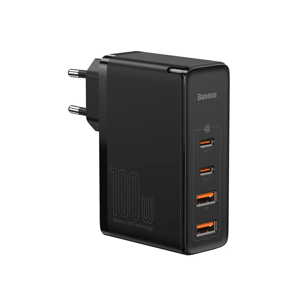 Chargeur rapide Baseus GaN2 Pro 100W – 4 ports USB-C + USB-A CCGAN2P-L01