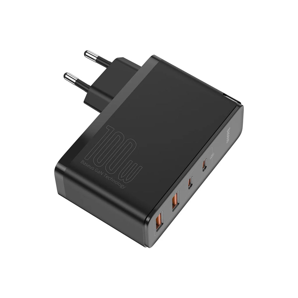 Chargeur rapide Baseus GaN2 Pro 100W – 4 ports USB-C + USB-A CCGAN2P-L01