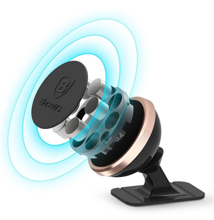 Baseus Support de téléphone de voiture magnétique collant à 360 degrés – SUGENT-NT0V