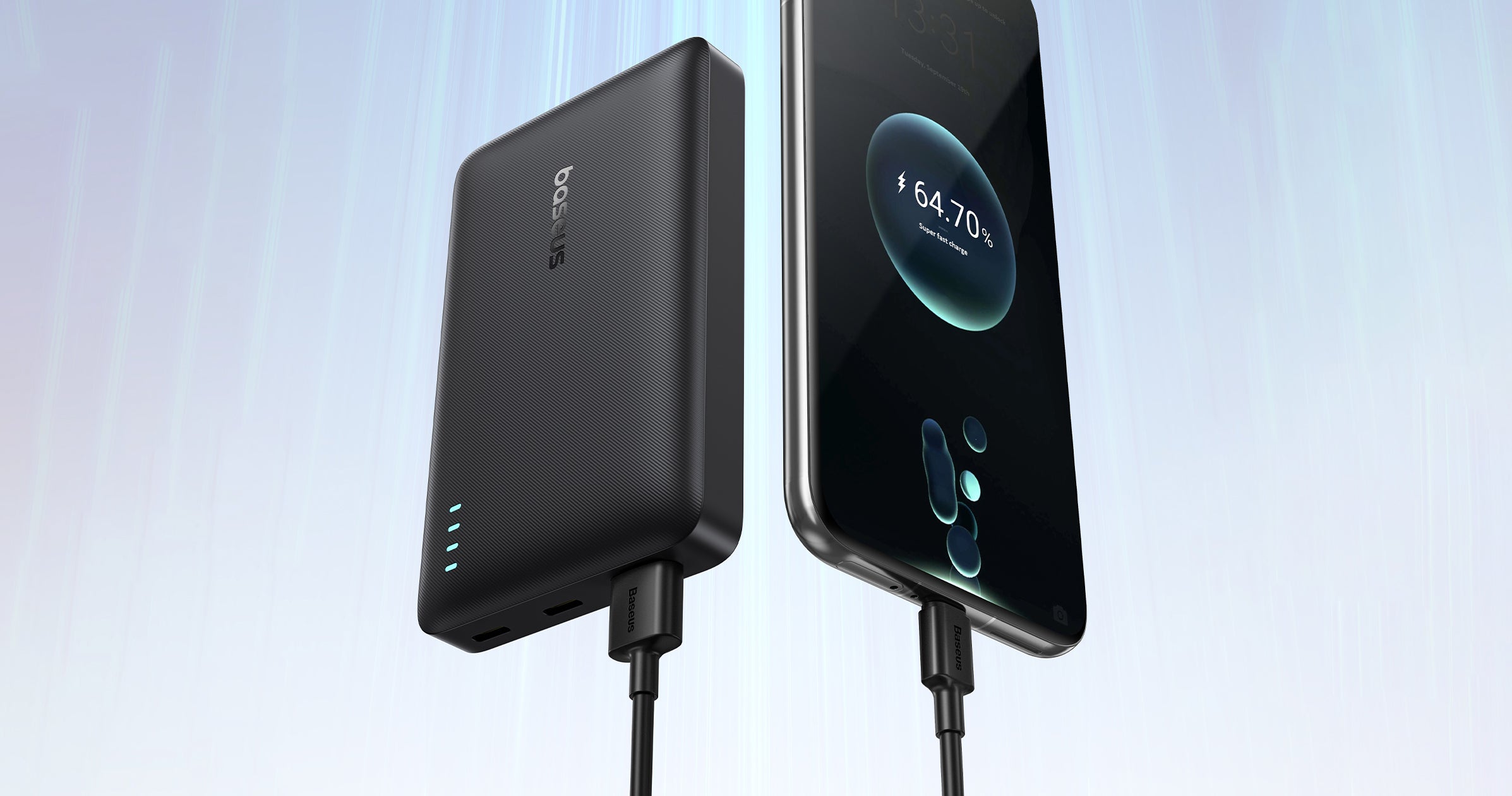 Batterie externe Baseus Enerfill FP21 à charge rapide 10 000 mAh 22,5 W